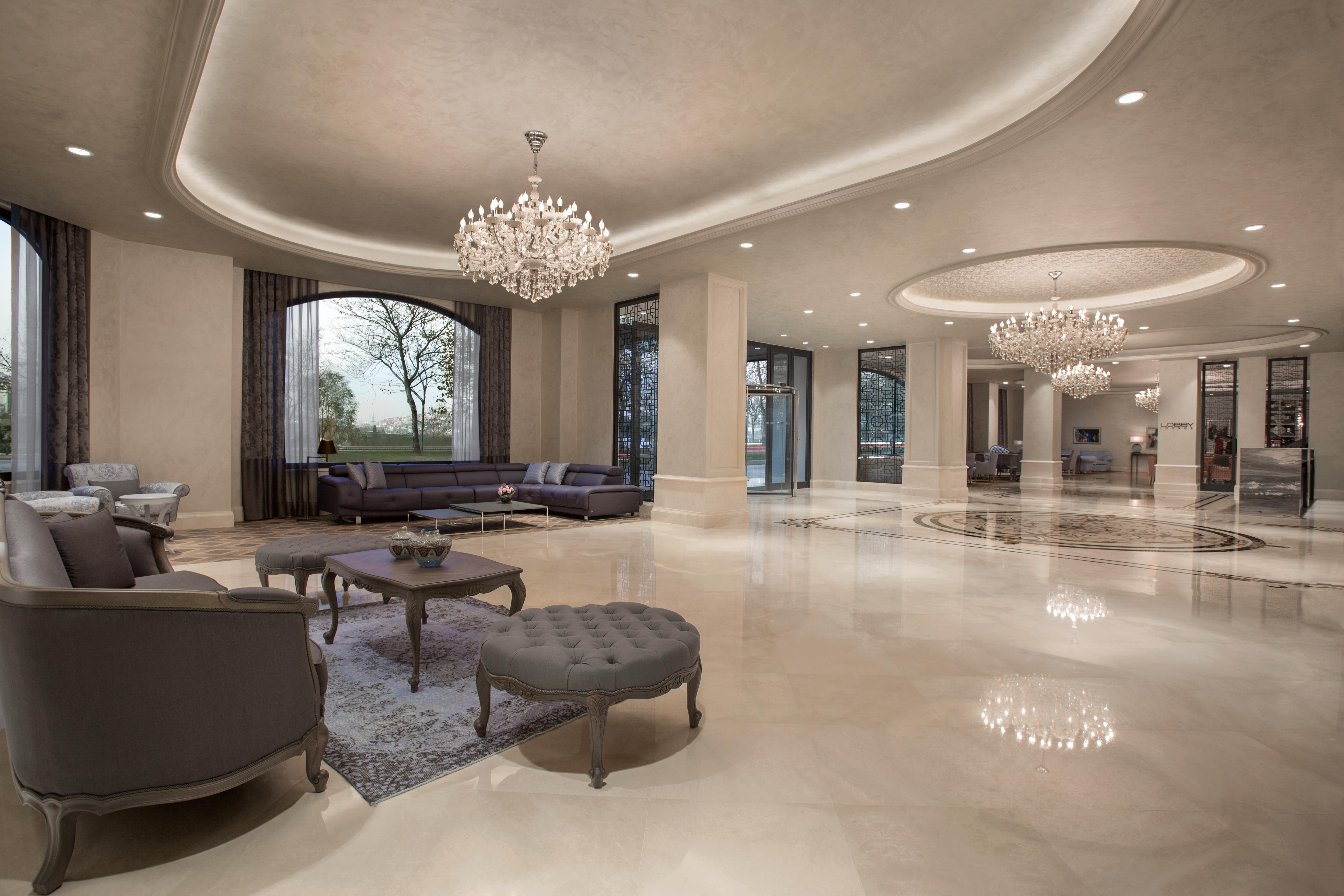 Lazzoni Hotel Istanbul Exterior foto Lobby