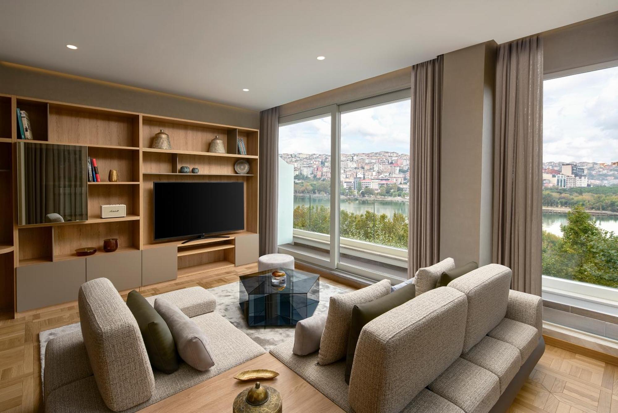 Lazzoni Hotel Istanbul Exterior foto A living room